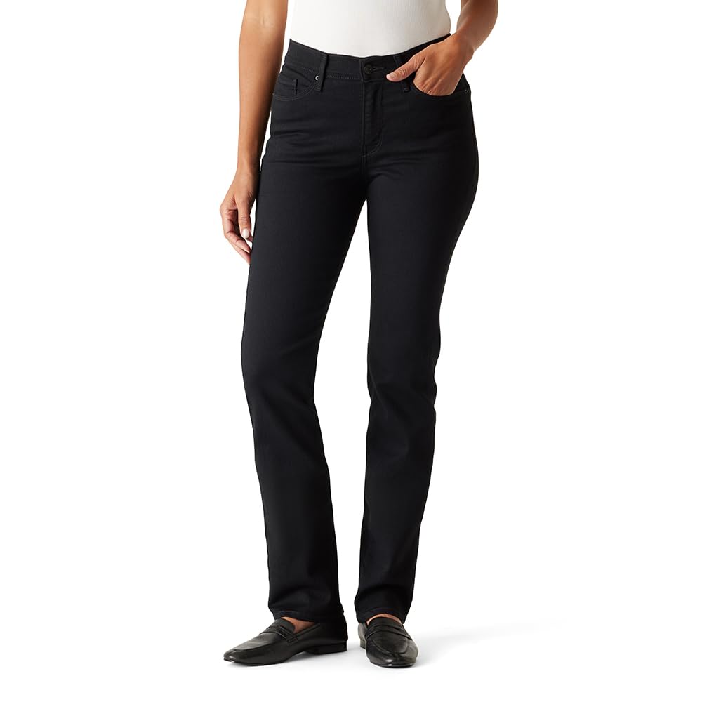 Levi Strauss Signature Gold Women's '03 Essential Mid Rise Straight Jeans
