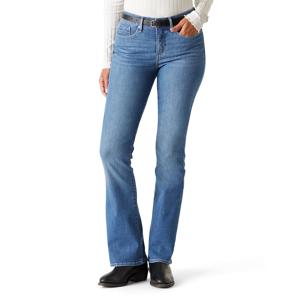 Levi Strauss Signature Gold Women's Totally Shaping Mid Rise Bootcut Jeans