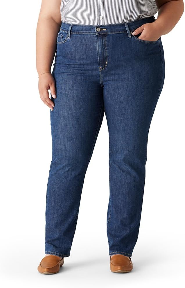 Levi Strauss Signature Gold Women's '03 Essential Mid Rise Straight Jeans