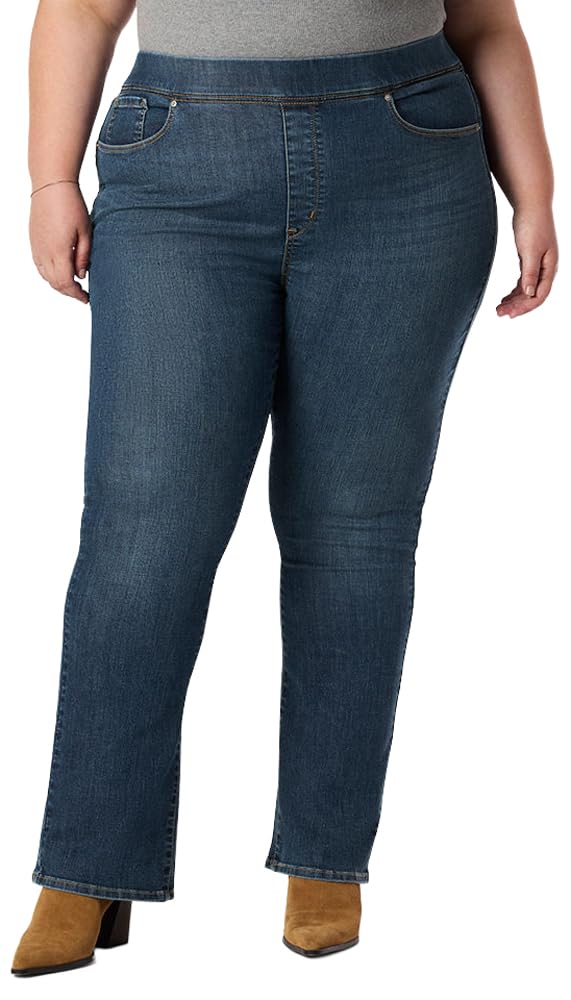 Levi Strauss Signature Gold Women's Totally Shaping Pull On Bootcut Jeans
