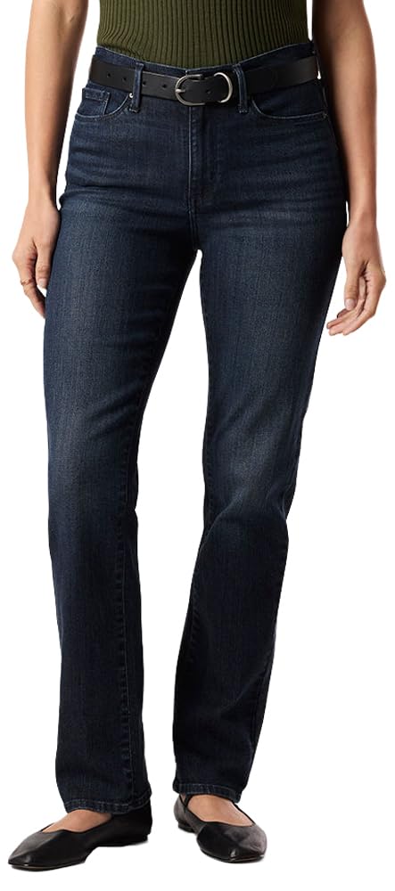 Levi Strauss Signature Gold Women's '03 Essential Mid Rise Straight Jeans