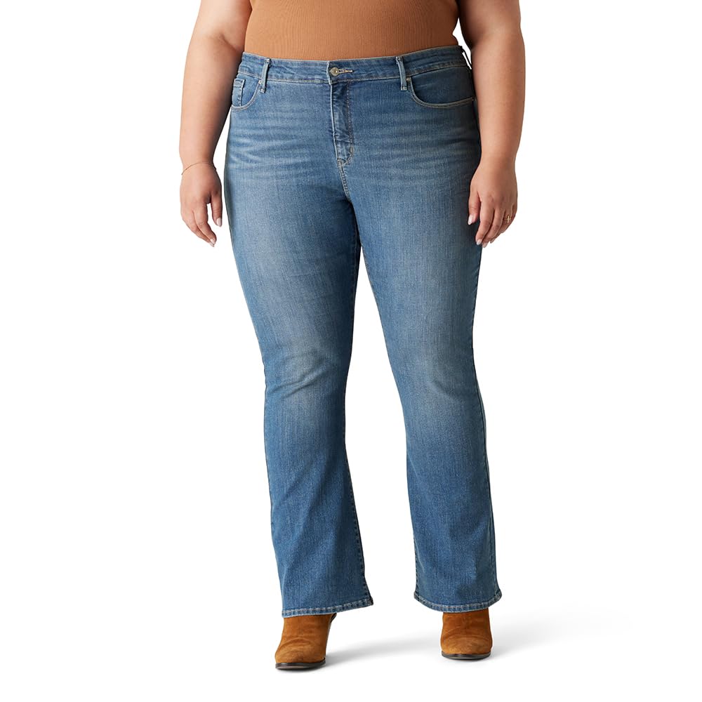 Levi Strauss Signature Gold Women's Totally Shaping Mid Rise Bootcut Jeans