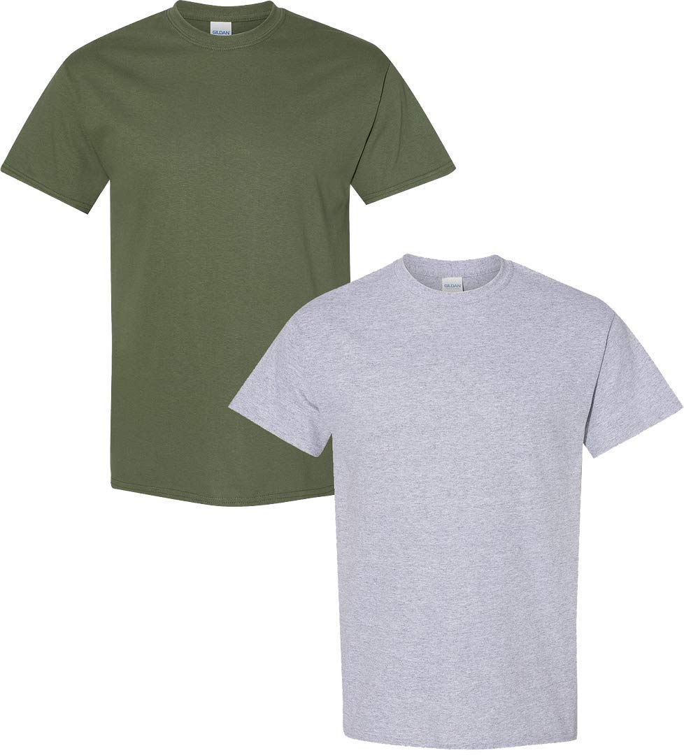 Gildan Adult Ultra Cotton T-Shirt, Style G2000, Multipack