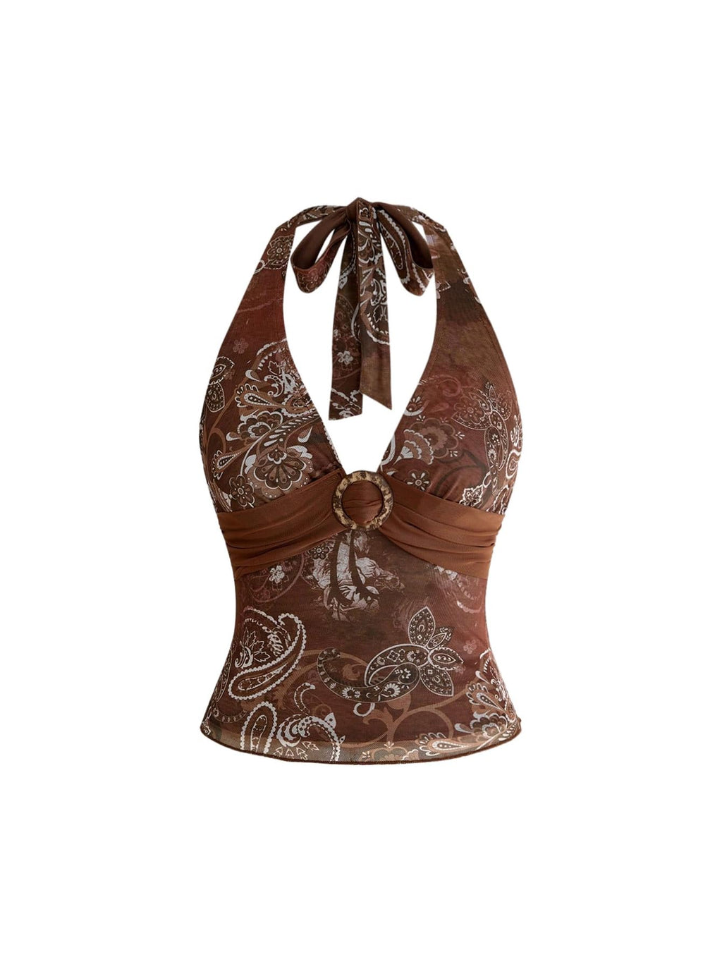 BEAUDRM Women's Going Out Tops Y2k Lace Halter Top Country Concert Outfits