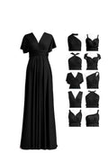 72styles Maxi Infinity Dress for Bridesmaids, Convertible Multi-Way Wrap