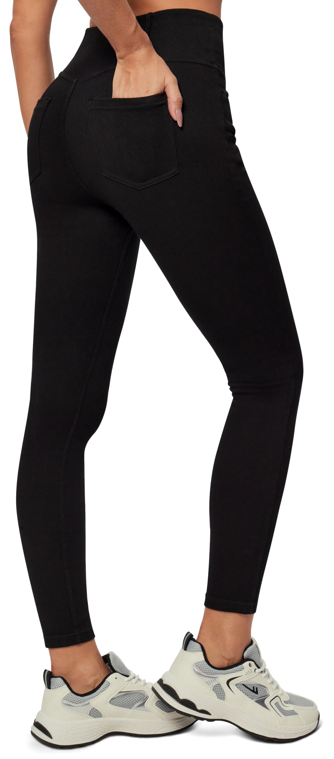 Heathyoga Stretchy Jeans for Women Pull On High Waist Jeggings Jean Legging