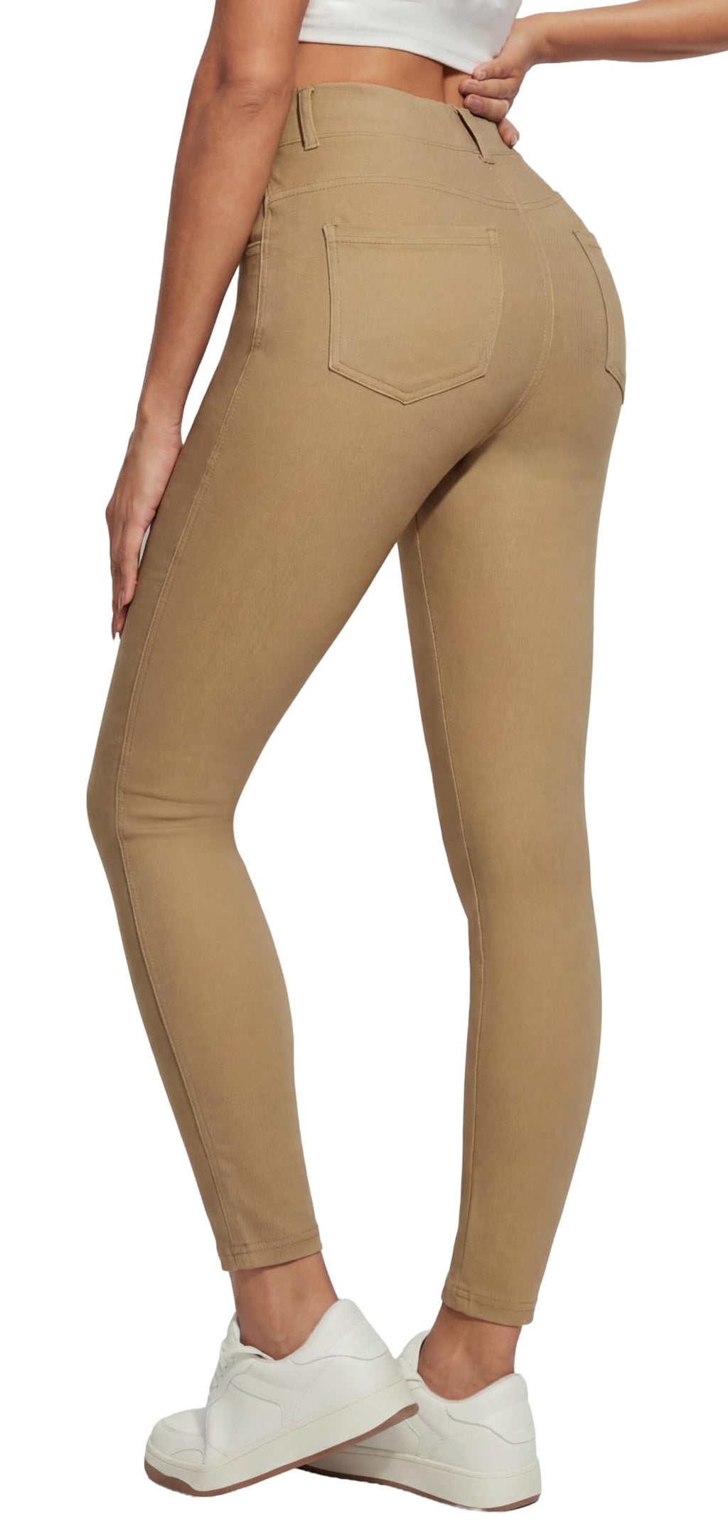 Stretchy Skinny Jeans for Women Pull On Jeggings High Waist Denim Leggings