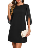 oten Women's 2026 Flutter Sleeve Cocktail Wedding Guest Short Dresses