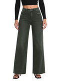 ONESO Wide Leg Jeans for Women High Waisted Stretchy Baggy Denim Pants