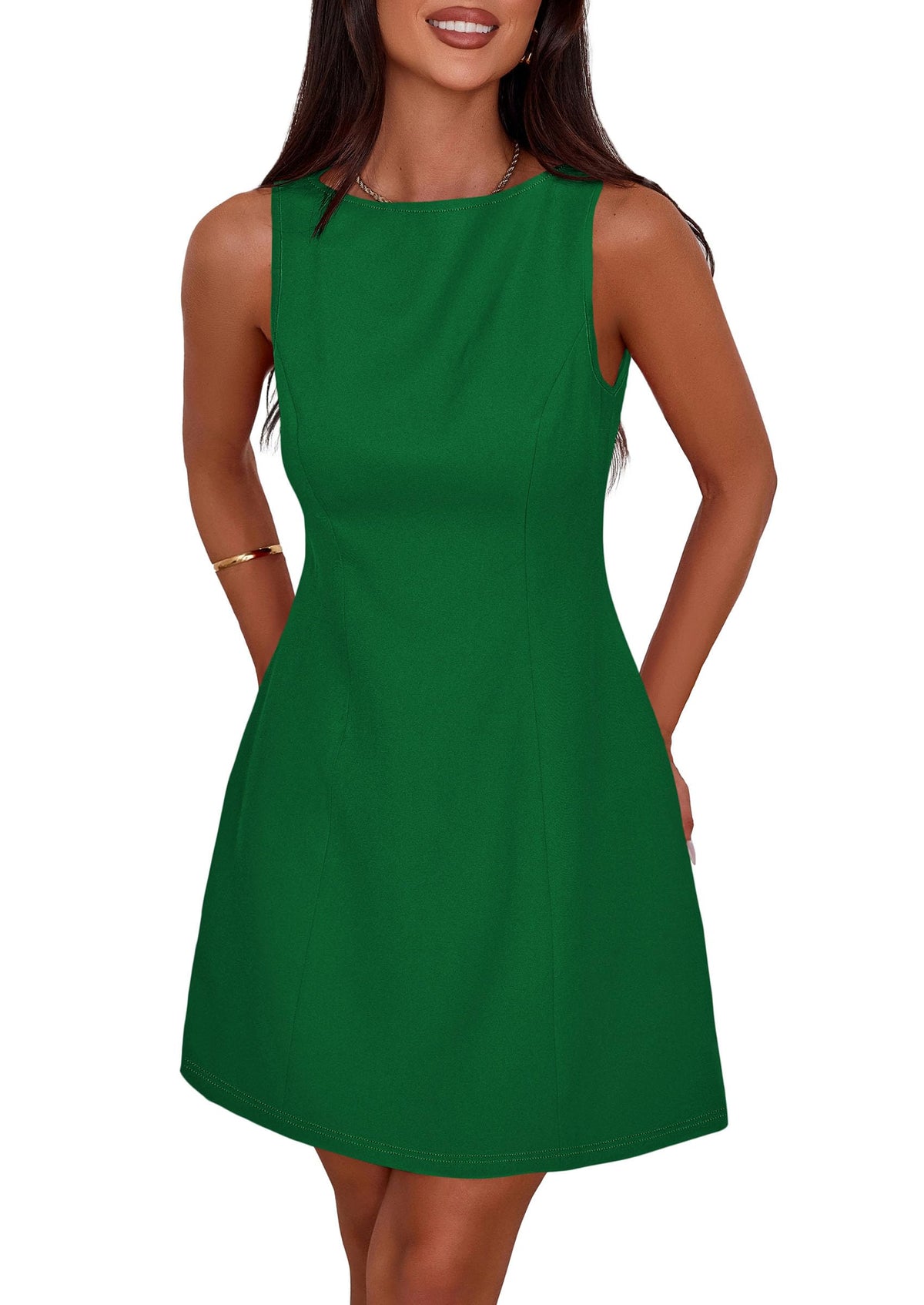 PRETTYGARDEN Women's Formal Short Dresses A Line Mini Dress