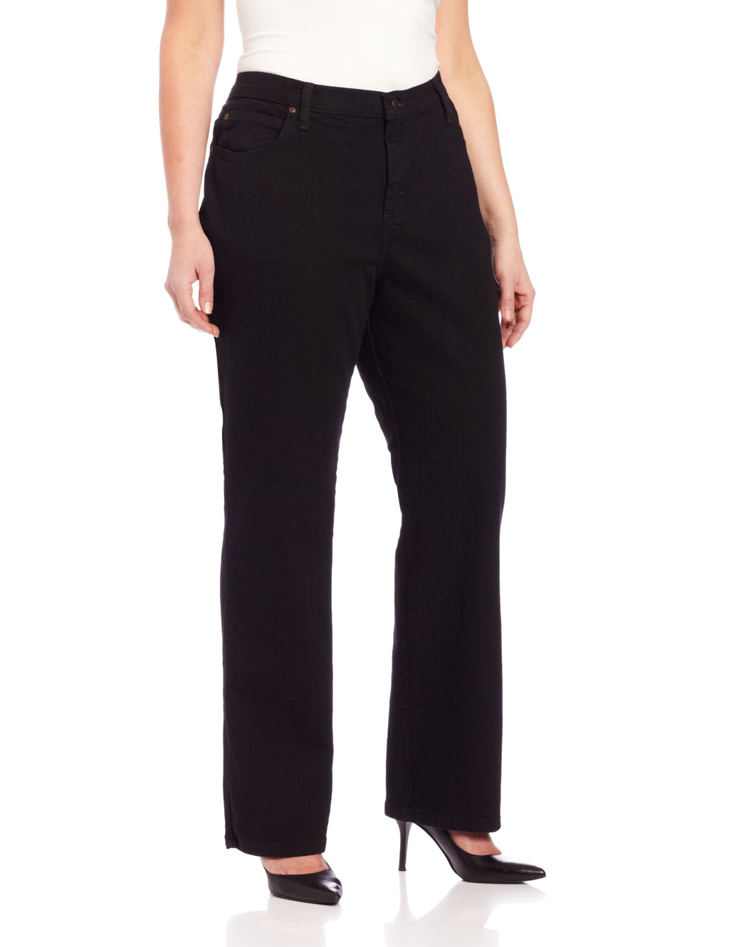 Lee Women's Plus Size Relaxed Fit Straight Leg Jean