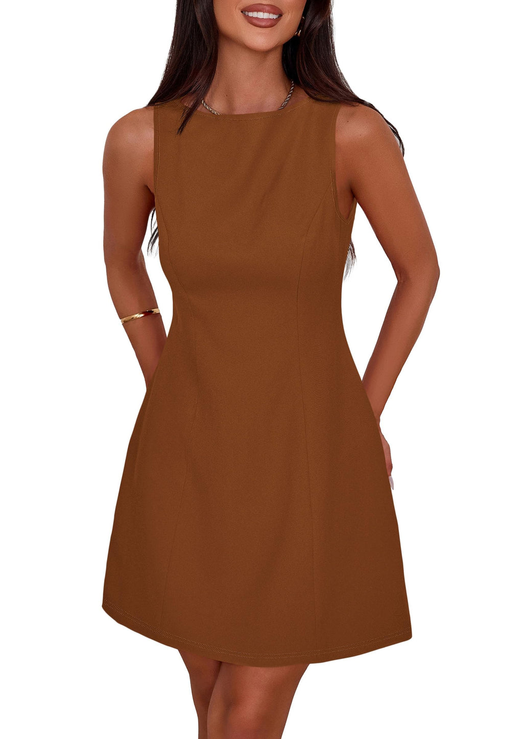 PRETTYGARDEN Women's Formal Short Dresses A Line Mini Dress