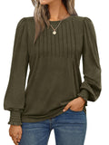 AUTOMET Womens Long Sleeve Shirts Fall Blouses Tops Business Casual Outfits