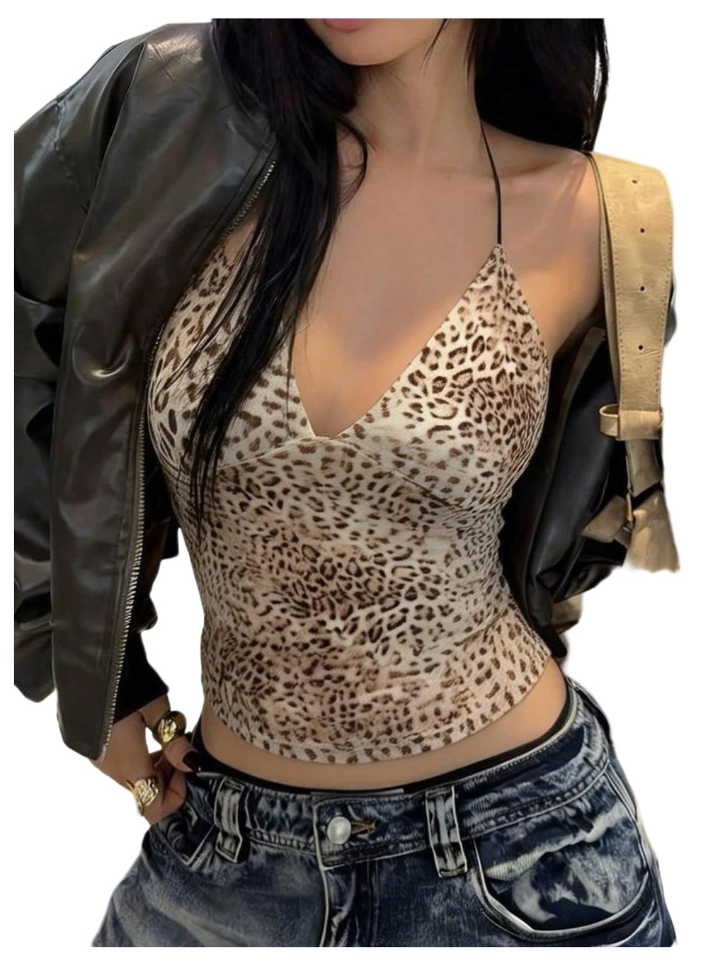 BEAUDRM Women's Going Out Tops Y2k Lace Halter Top Country Concert Outfits