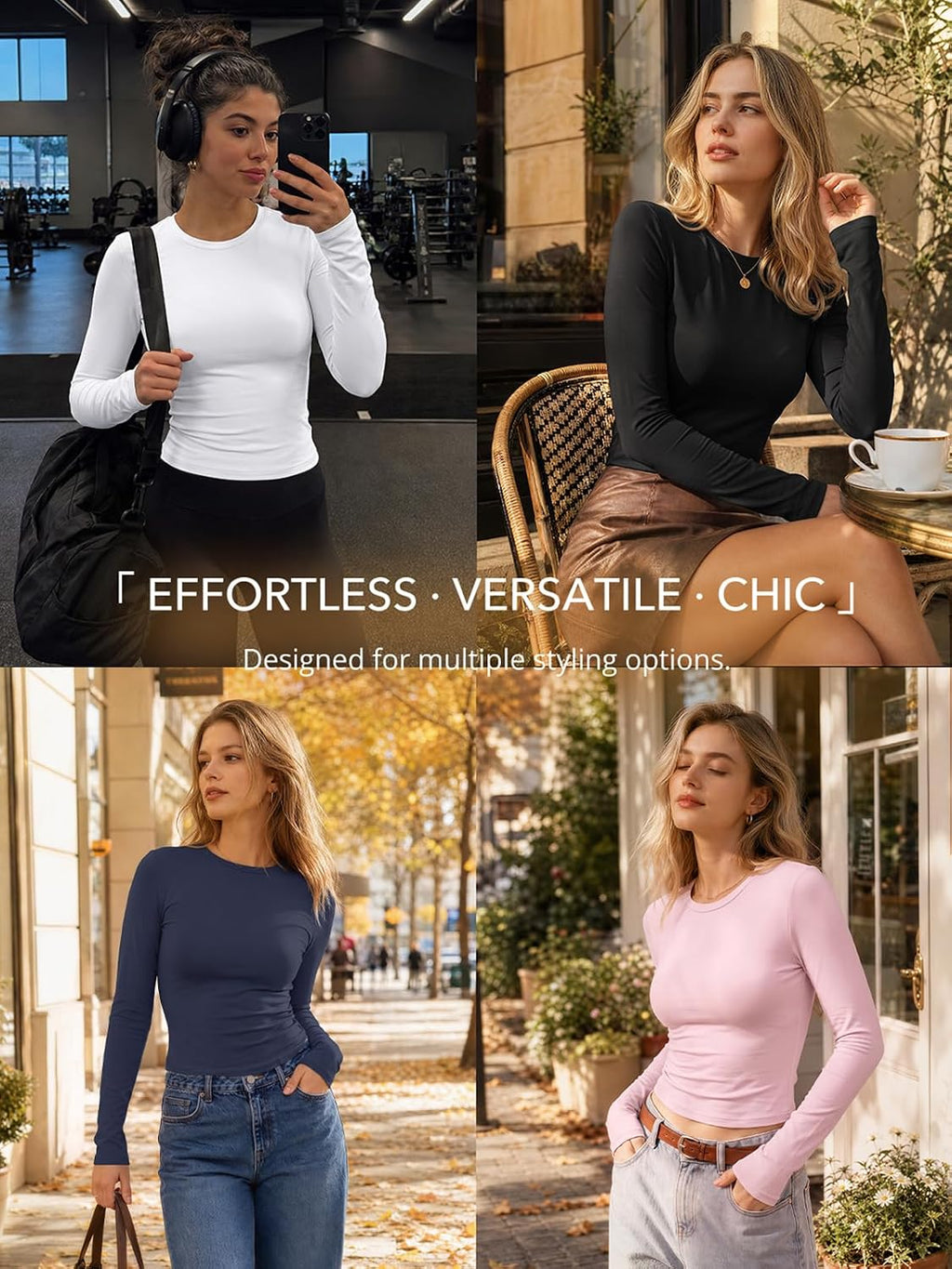 Trendy Queen Womens Long Sleeve T Shirts Fall Fashion Basic Y2K Tops 2026
