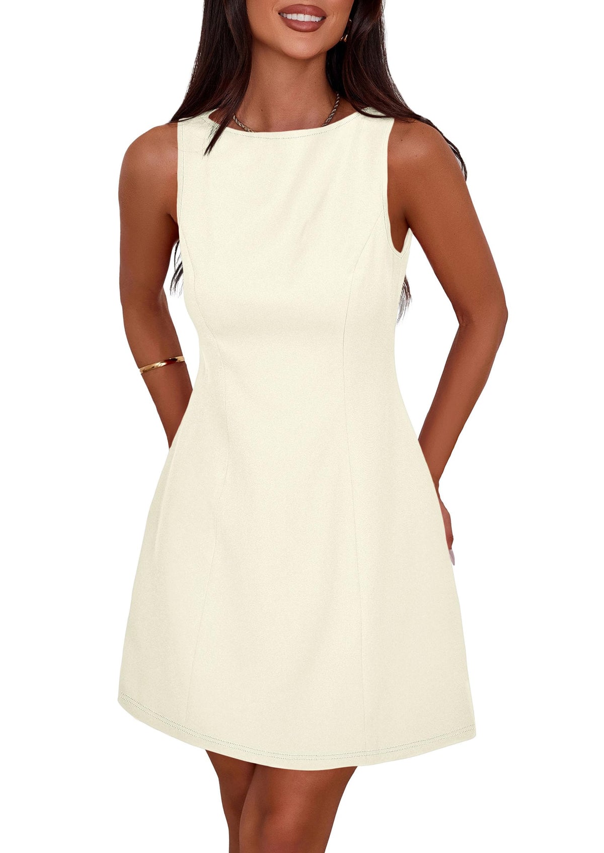 PRETTYGARDEN Women's Formal Short Dresses A Line Mini Dress