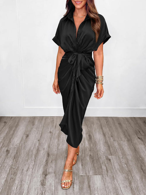 BTFBM Maxi Dresses for Women Business Casual Outfits