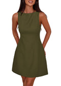 PRETTYGARDEN Women's Formal Short Dresses A Line Mini Dress