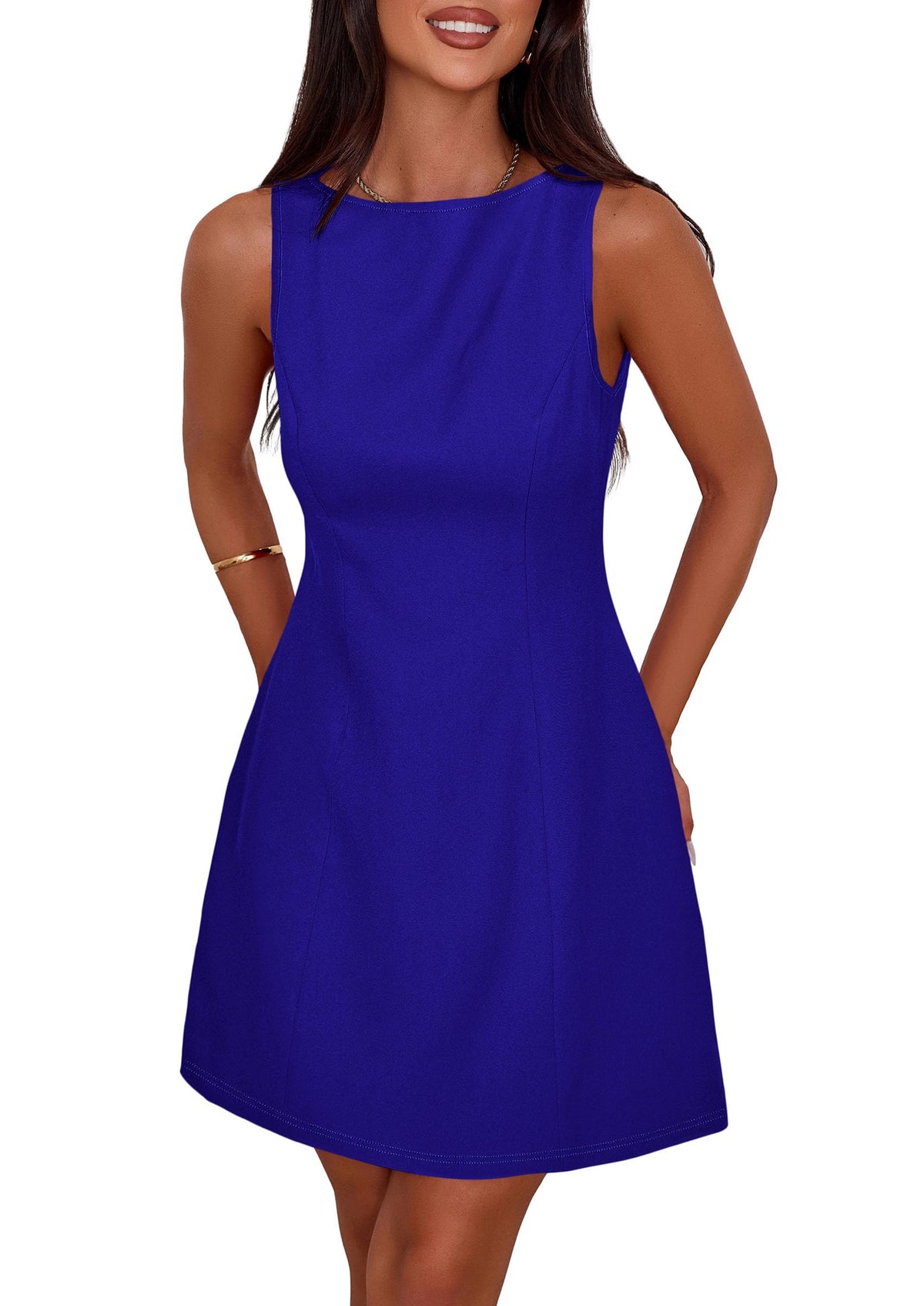 PRETTYGARDEN Women's Formal Short Dresses A Line Mini Dress