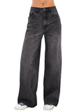 EMMIOL Women 2026 Wide Leg Jeans High Waist Stretchy Baggy Denim Pants
