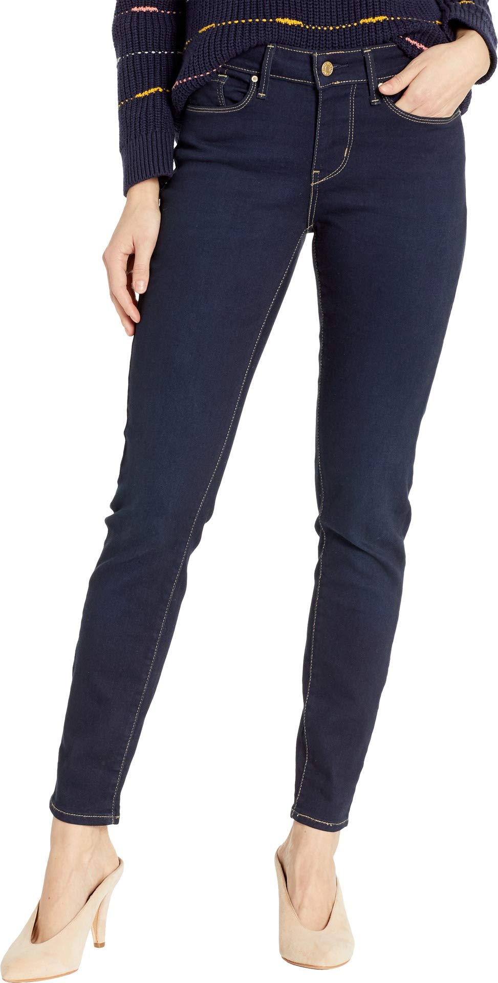 Levi Strauss Signature Gold Women's '03 Essential Mid Rise Straight Jeans