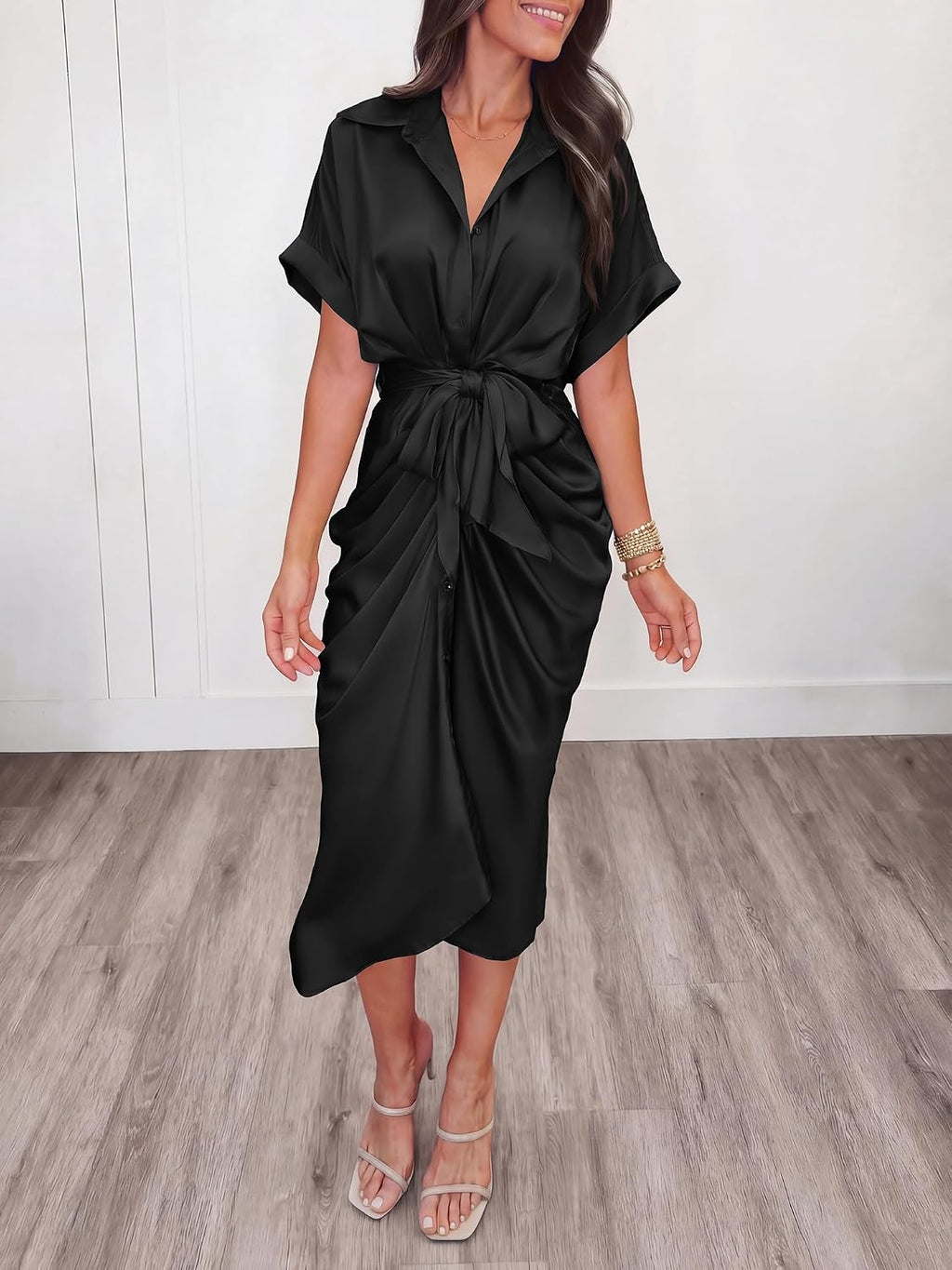 BTFBM Maxi Dresses for Women Business Casual Outfits