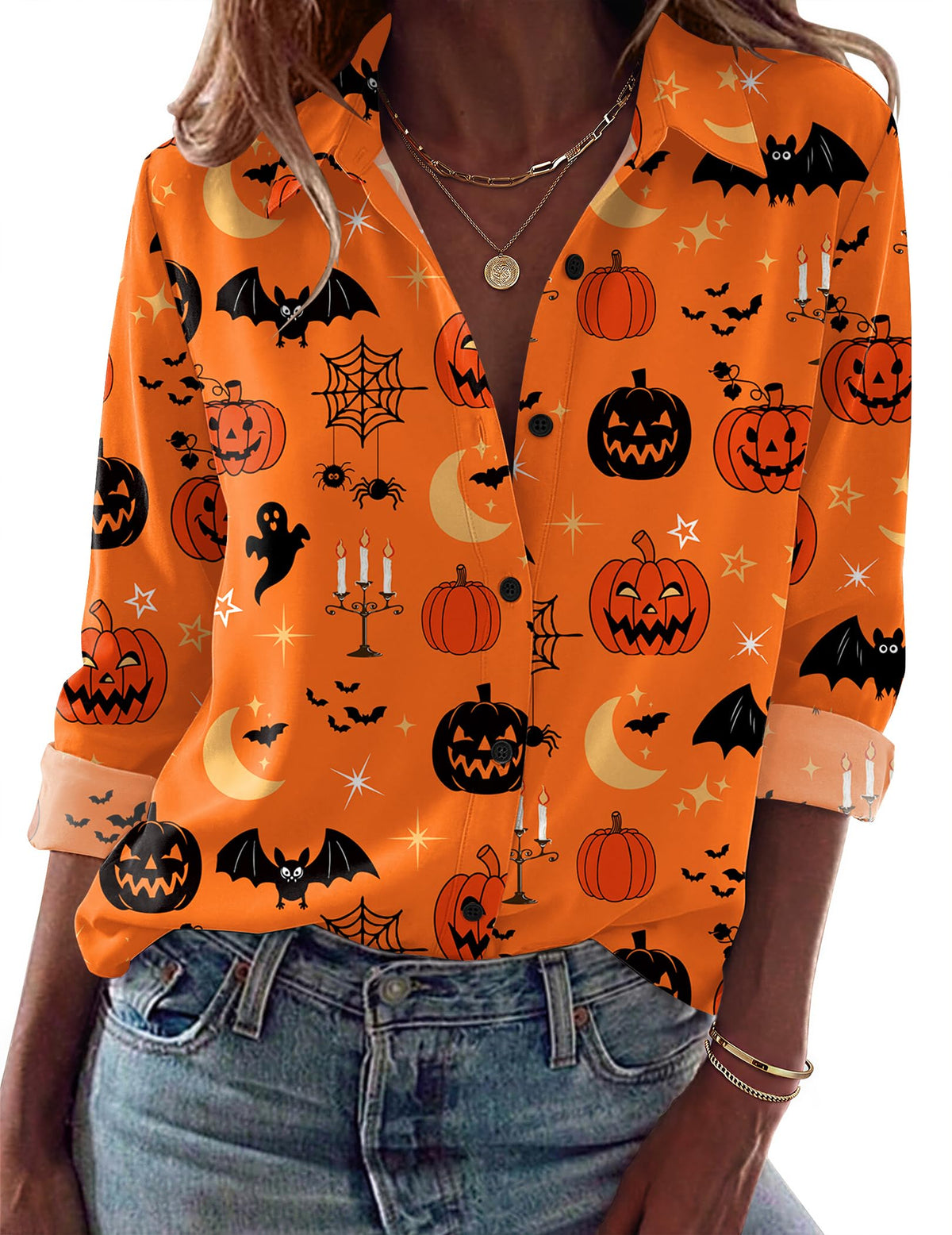 Zeagoo Blouses for Women Dressy Casual Long Sleeve Button Down Shirts Tops