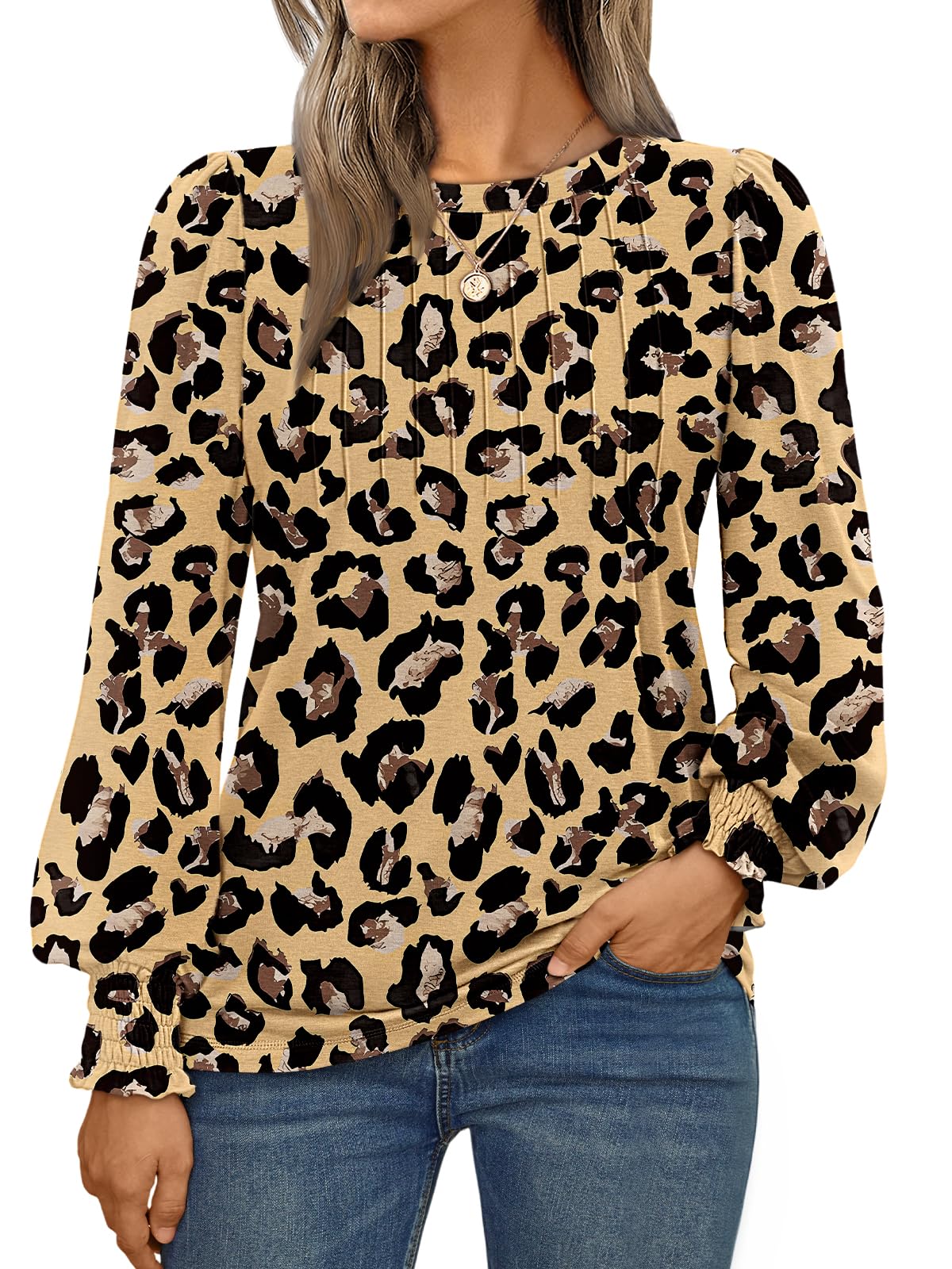 AUTOMET Womens Long Sleeve Shirts Fall Blouses Tops Business Casual Outfits