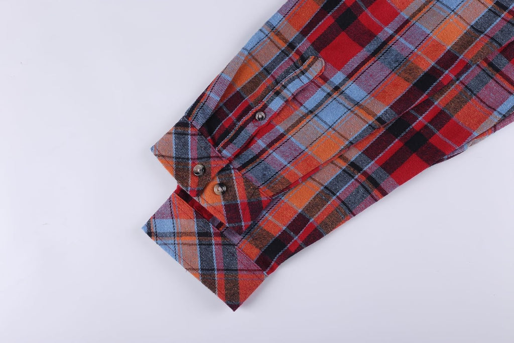 KevaMolly Plaid Flannel Shirts for Women Long Sleeve