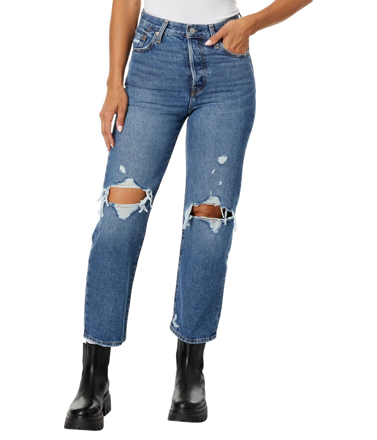 Levi's Women's Ribcage Straight Ankle Jeans