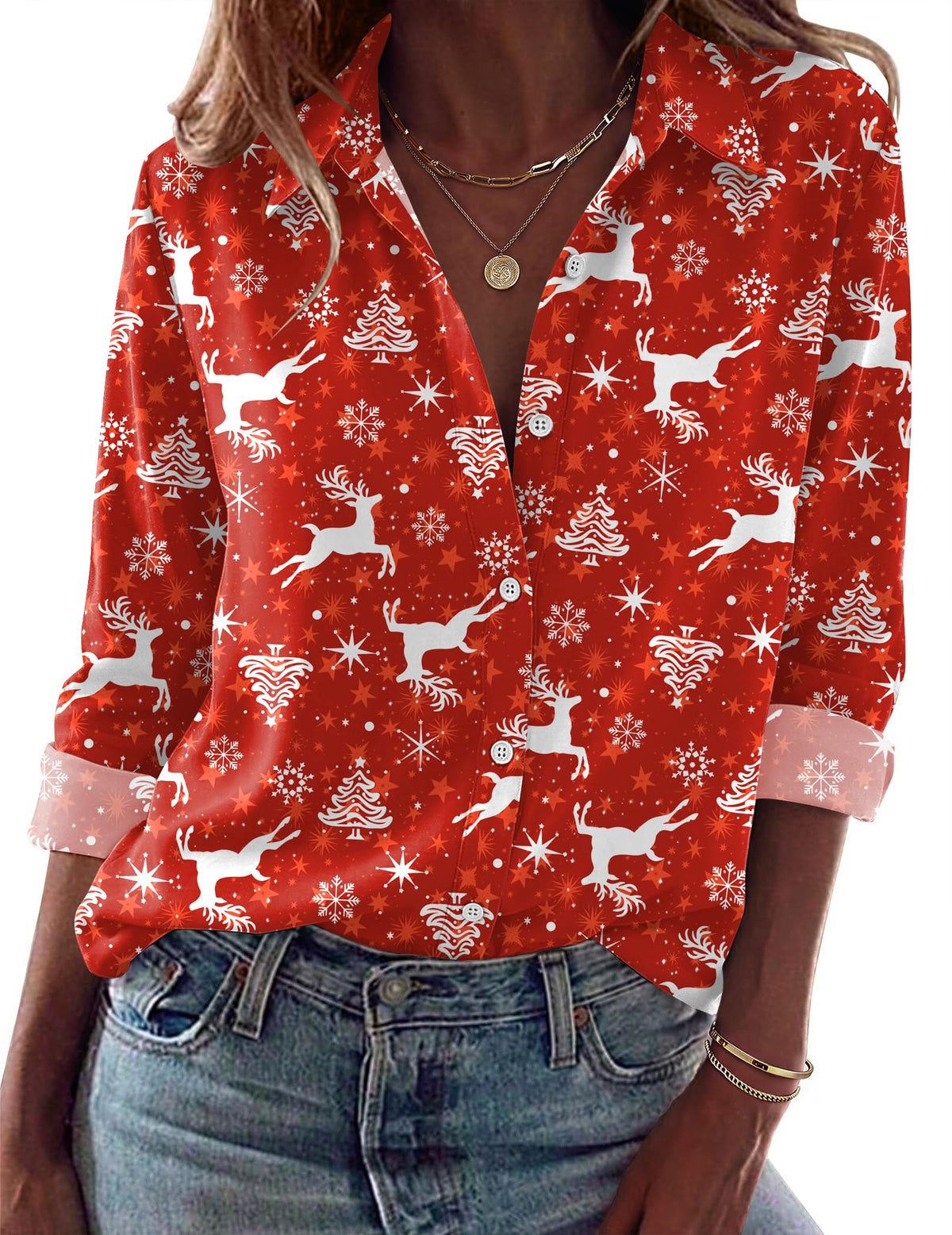 Zeagoo Blouses for Women Dressy Casual Long Sleeve Button Down Shirts Tops