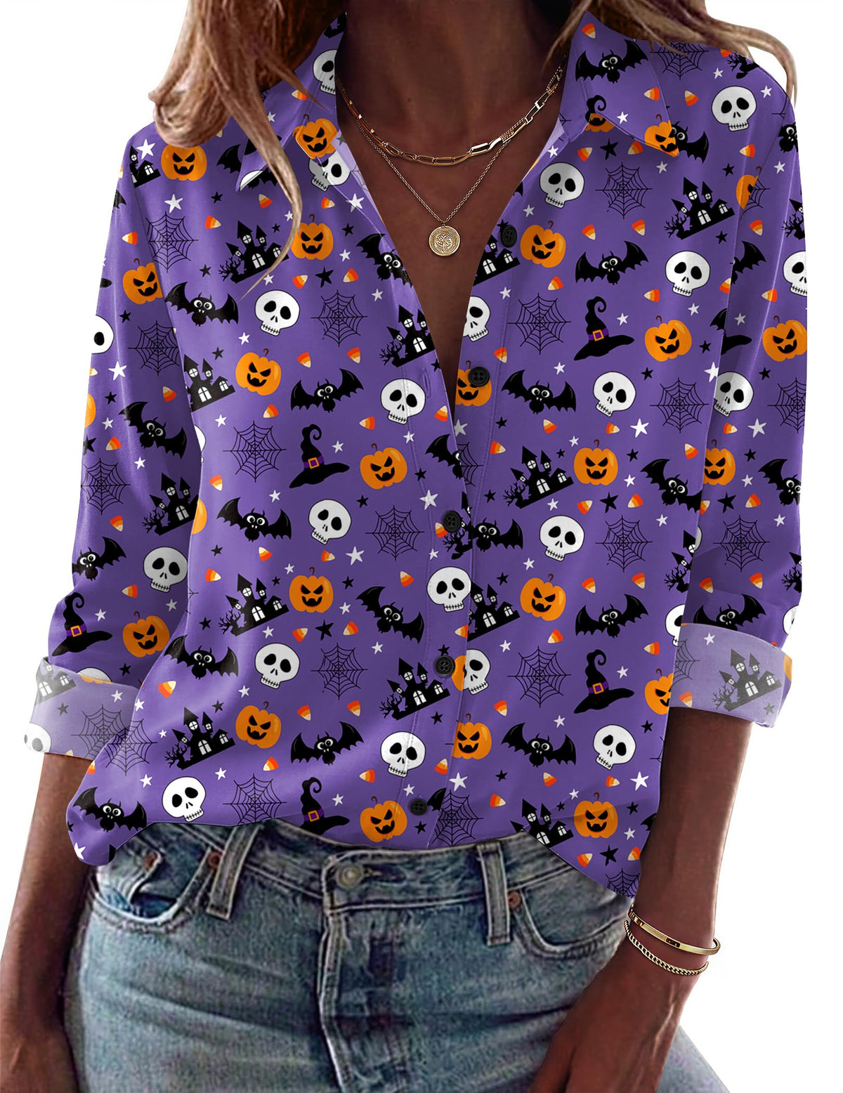 Zeagoo Blouses for Women Dressy Casual Long Sleeve Button Down Shirts Tops