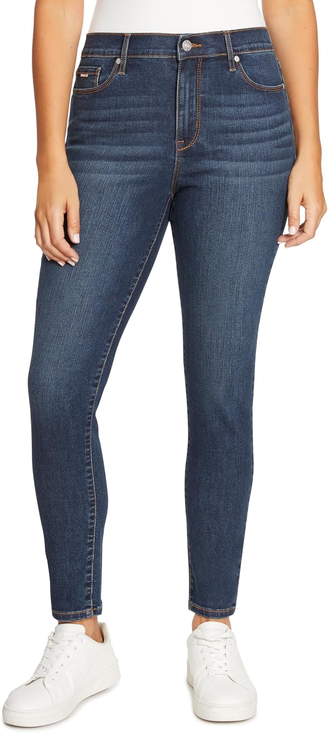 Nine West Womens Ciga High Rise Skinny Jean Standard