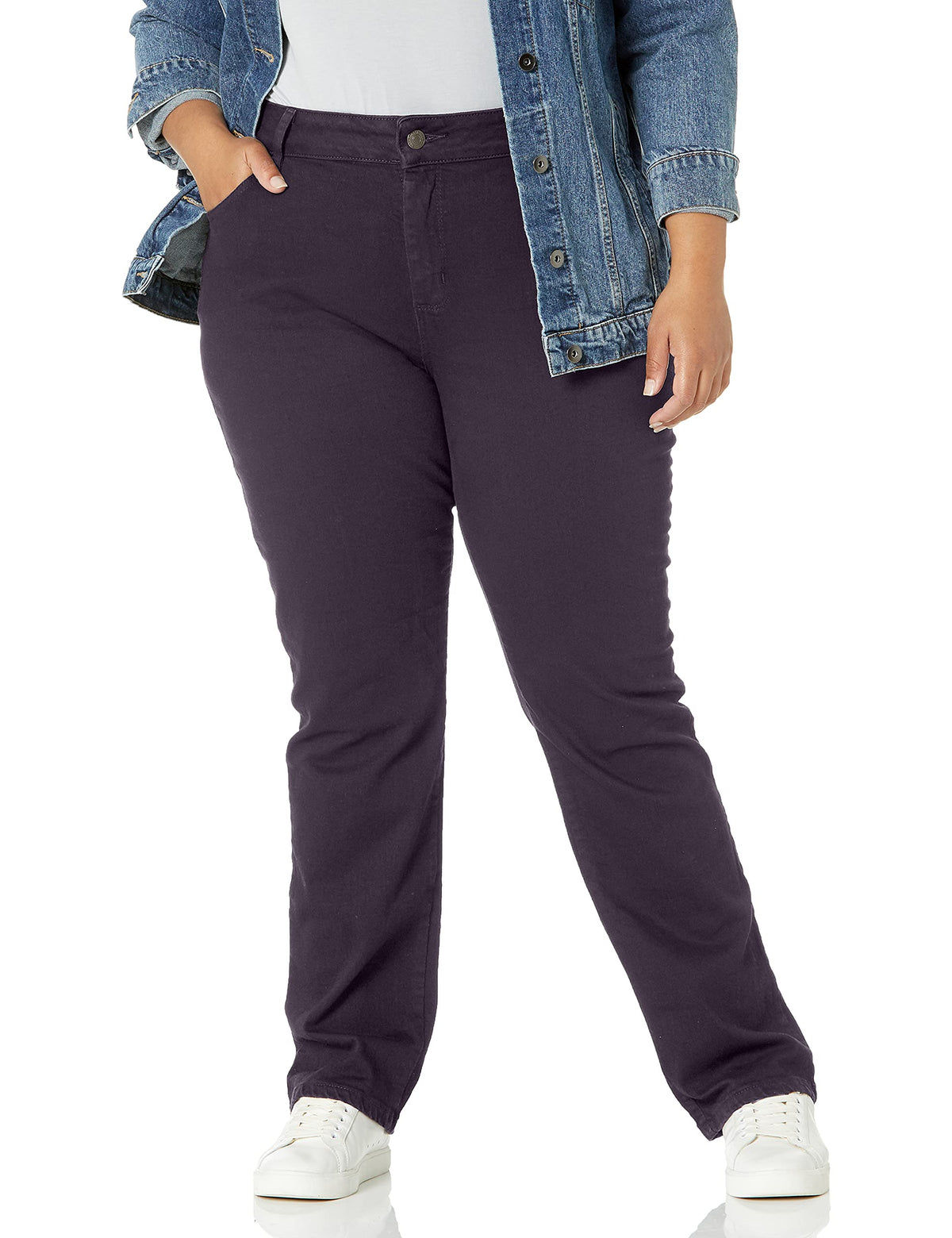 Lee Women's Plus Size Relaxed Fit Straight Leg Jean