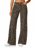 Cicy Bell Womens Wide Leg Jeans High Waisted Stretchy Baggy Denim Pants