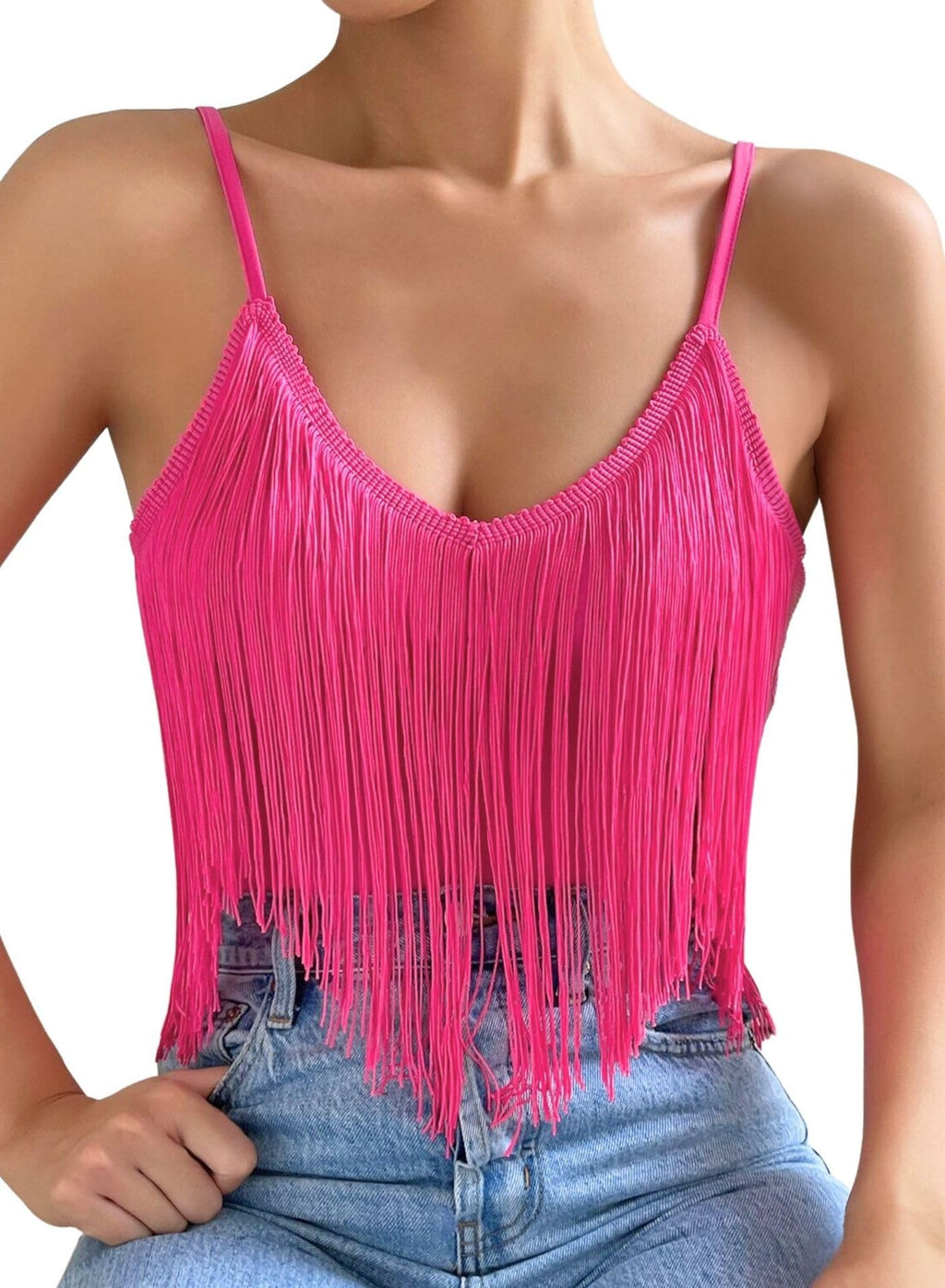 Womens Western Cowgirl Fringe Tops - Country Concert Outfits Rodeo Shirt