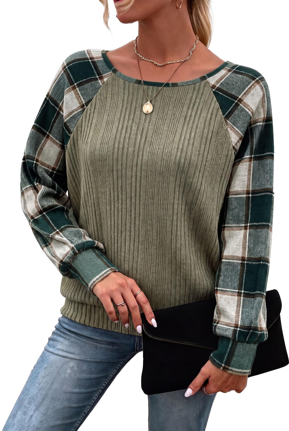 Long Sleeve Shirts for Women Tunic Tops Pullover Sweaters