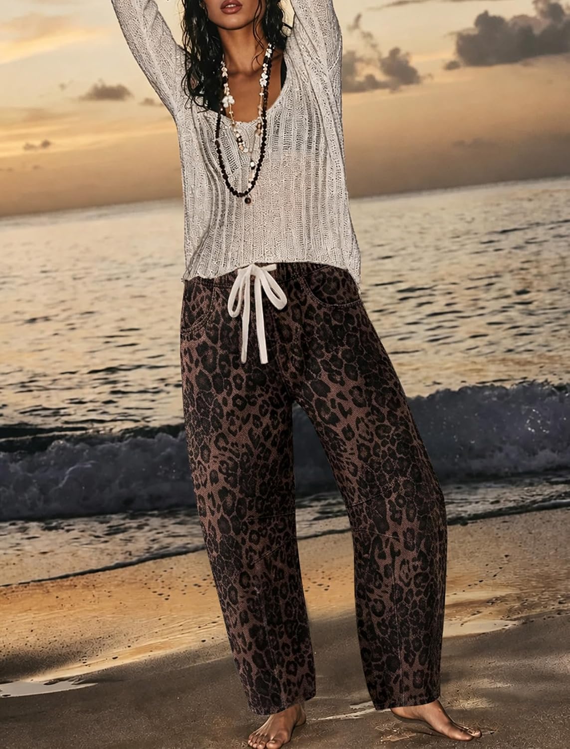 Sipaya Barrel Jeans Women Boyfriend Baggy Jeans Y2K Mid Rise Cropped Pants