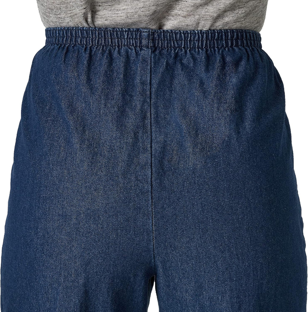 Chic Classic Collection Women's Cotton Pull-on Pant with Elastic Waist